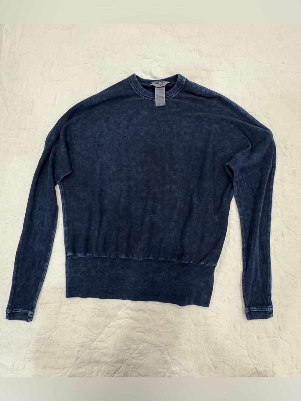 Hardtail Blue acid wash Dolman Sleeve T-shirt